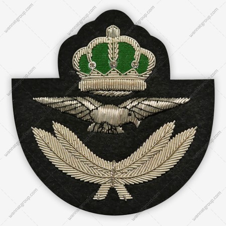 Jordanian Air Force Officer Cap Badge