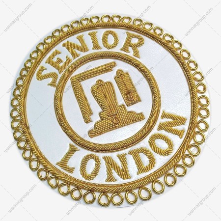 Provincial Dress Apron Badge – Senior London Grand Rank