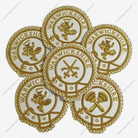 Masonic Mark Provincial Dree Apron Badges