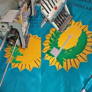 Masonic Banner Machine Embroidery